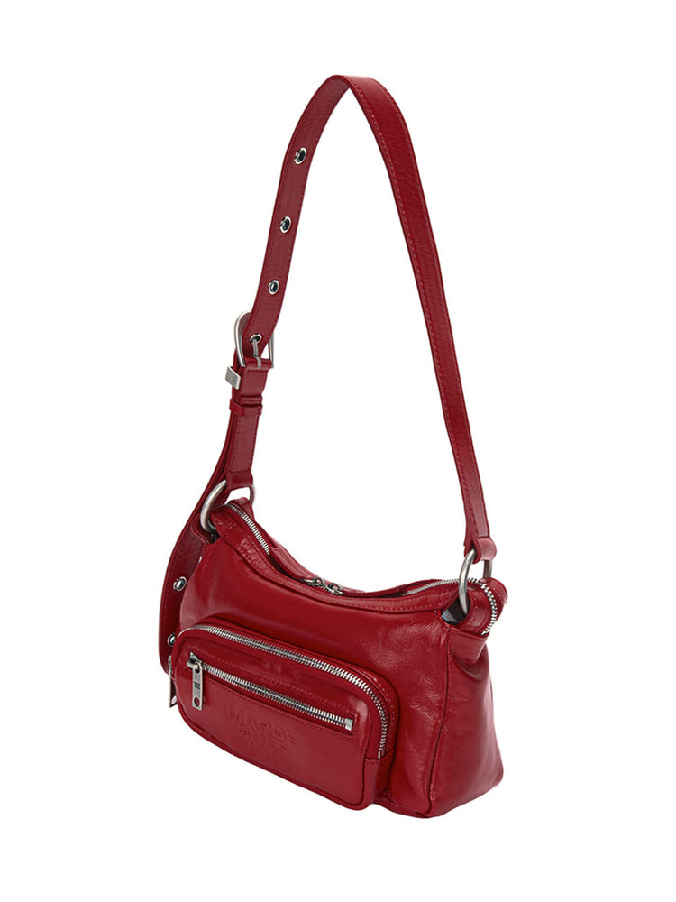 
                  
                    MARGESHERWOOD OUTPOCKET HOBO MINI_apple red glossy plain
                  
                