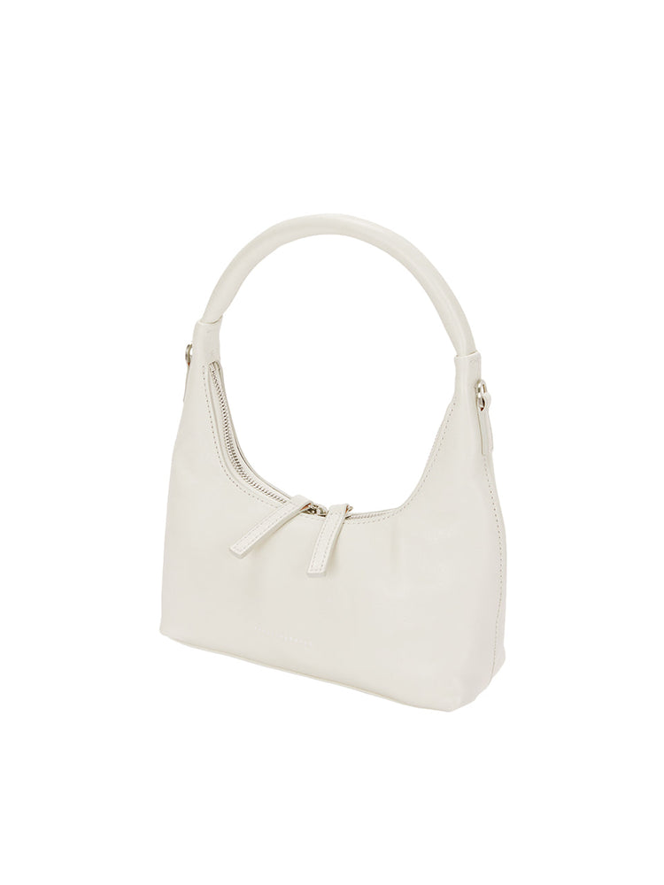 
                  
                    MARGESHERWOOD HOBO MINI+STRAP_cream glossy plain
                  
                