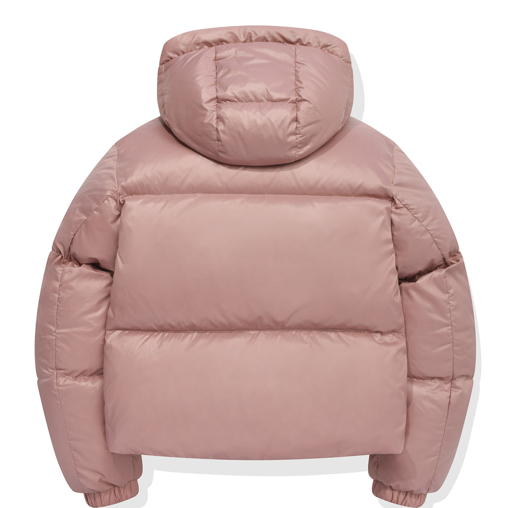 
                  
                    Glossy Short Hooded down Jacket Pink
                  
                