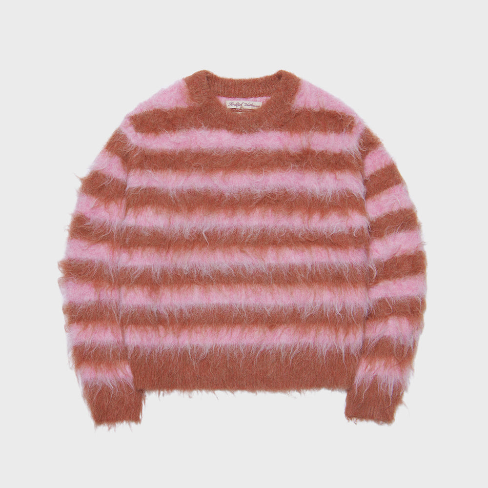 
                  
                    ROCKFISH STRIPE SHAGGY KNIT PULLOVER
                  
                