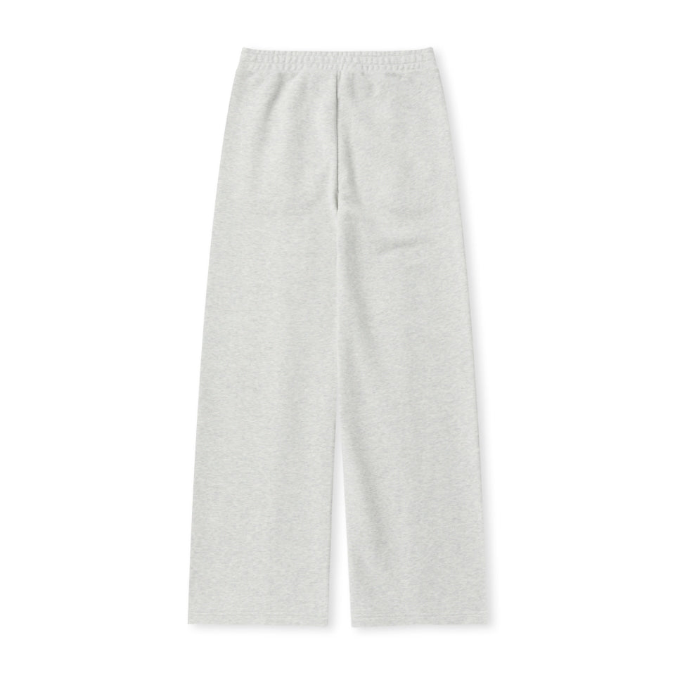 NERDY Souffle Wide Sweatpants Melange White