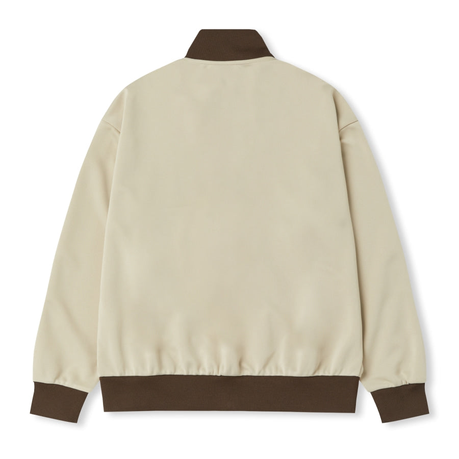 NERDY Classic NY Track Top Light Beige