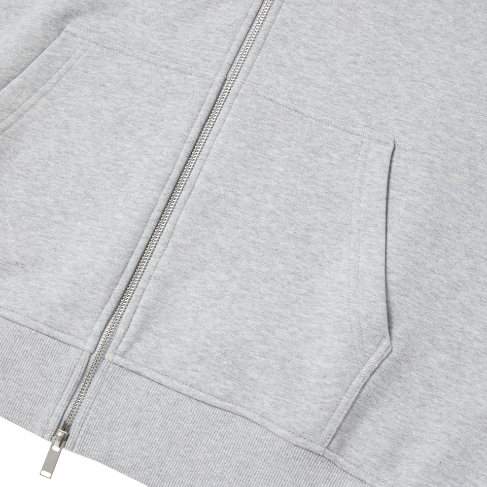 
                  
                    NERDY Cat Wappen Hoodie Zip Up Melange Gray
                  
                