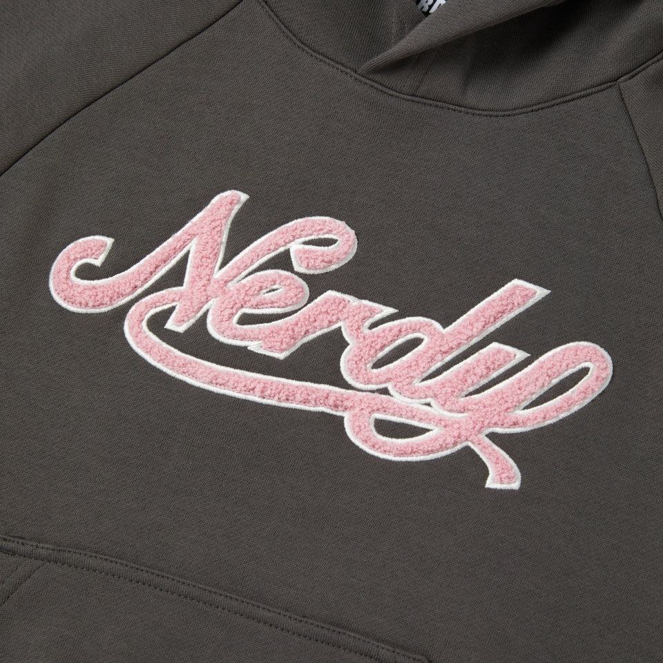 
                  
                    NERDY Culsive Logo Crop Pullover Hoodie Charcoal
                  
                