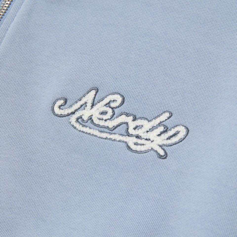 
                  
                    NERDY Culsive Logo Crop Sweatshirt Light Blue
                  
                