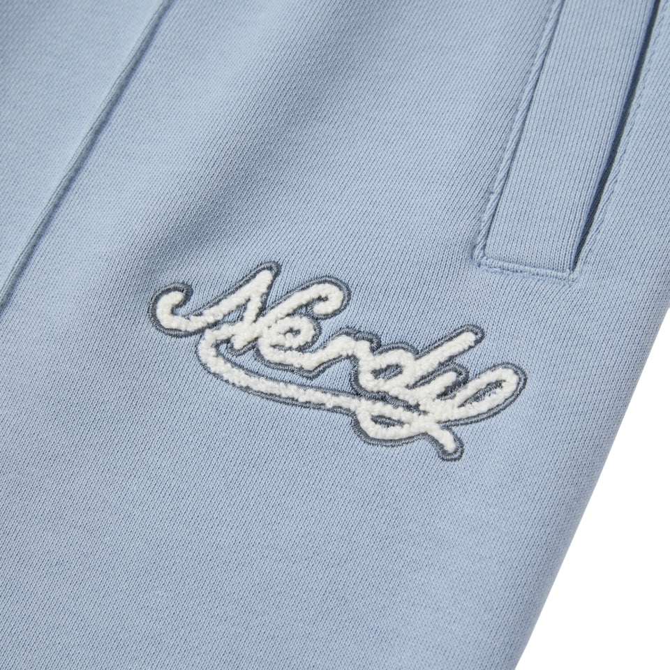 
                  
                    NERDY Culsive Logo Jogger Pants Light Blue
                  
                