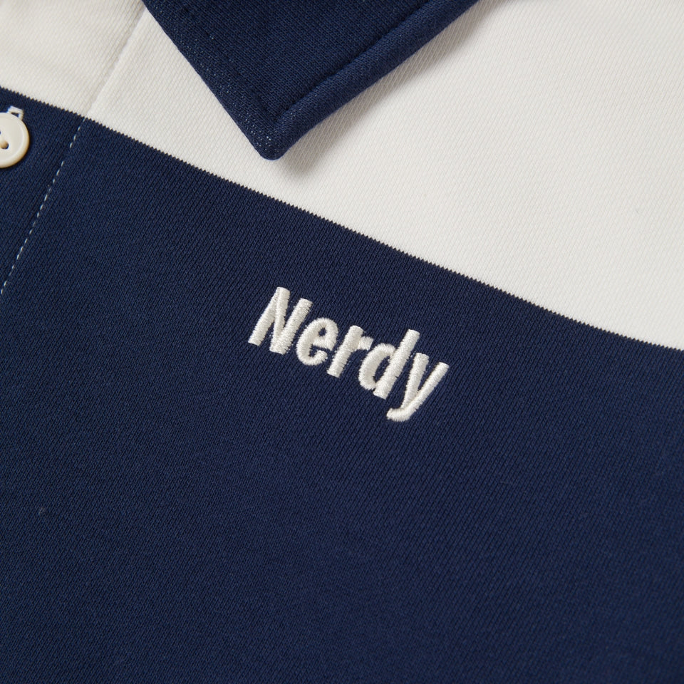 
                  
                    NERDY Striped Rugby Sweatshirt Navy
                  
                