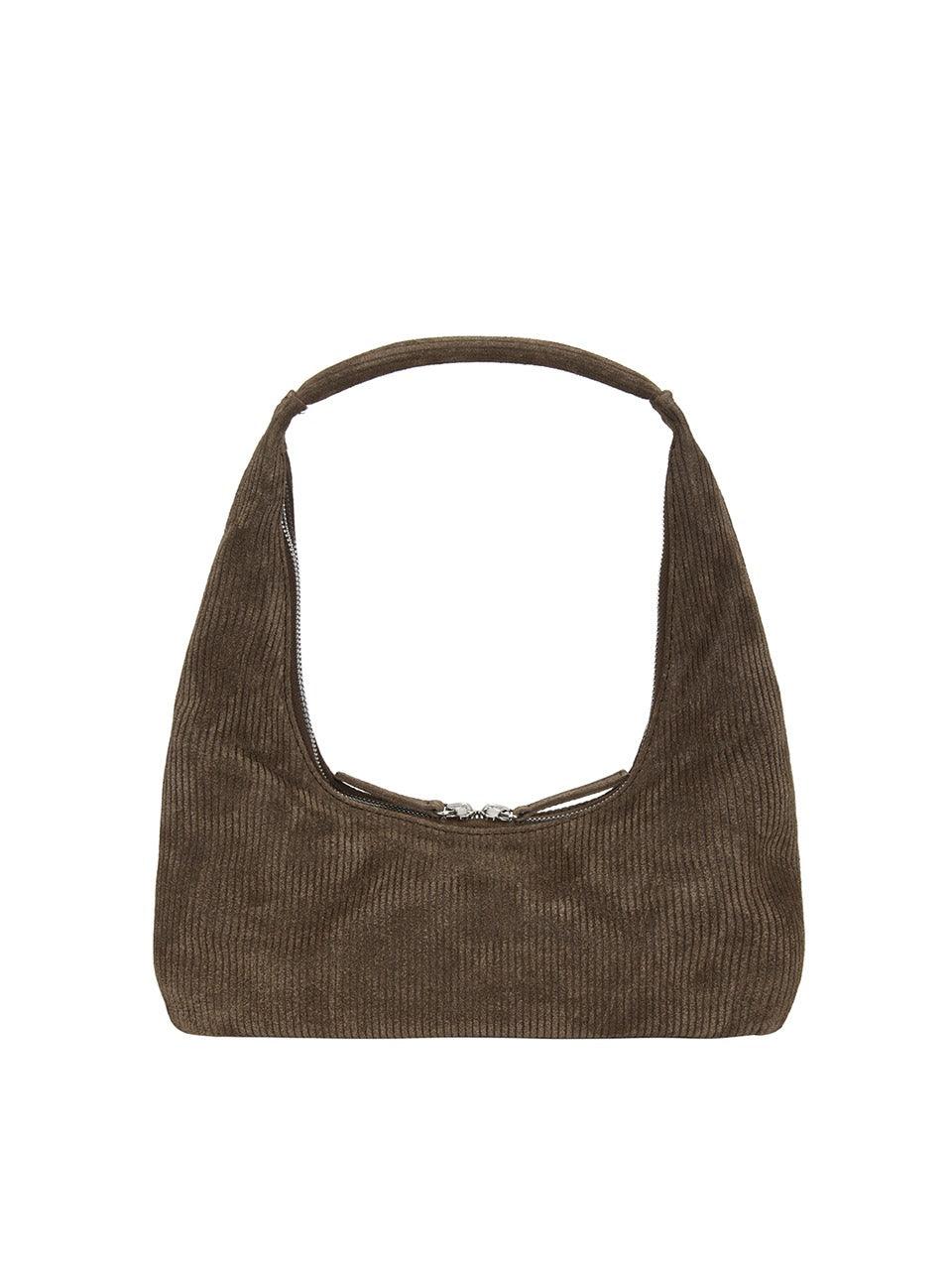 MARGESHERWOOD HOBO SHOULDER_cocoa corduroy suede