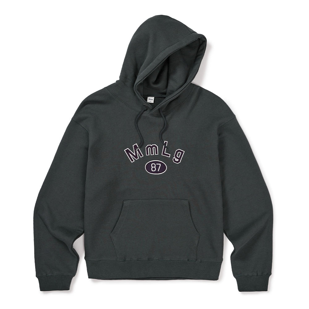 MMLG MM APLIQUE HOODIE (SQUID BLACK)