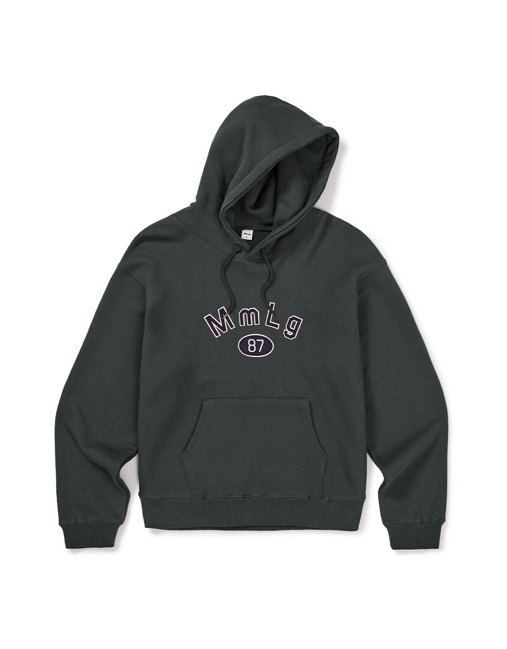 MMLG MM APLIQUE HOODIE (SQUID BLACK)