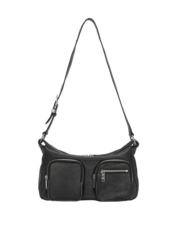 
                  
                    MARGESHERWOOD OUTPOCKET HOBO_washed black two-tone brushed
                  
                