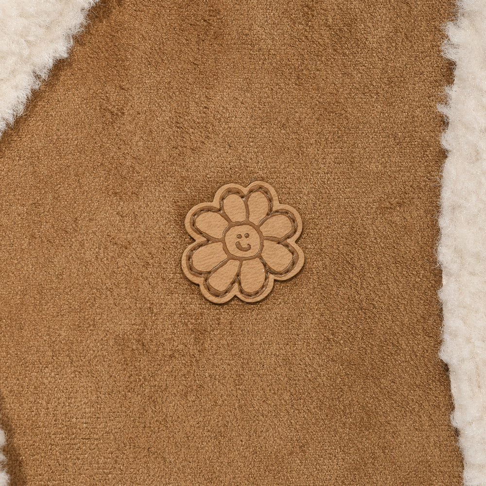 
                  
                    Flory Fur Suede Vest Beige
                  
                