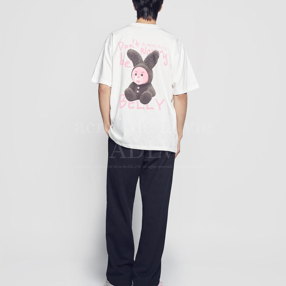 
                  
                    BELLY GOM X ADLV RABBIT BELLY SHORT SLEEVE T-SHIRT CREAM
                  
                