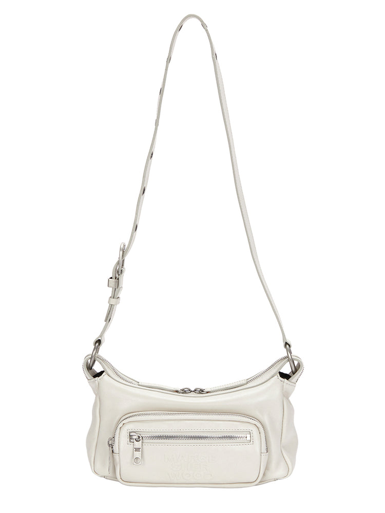 
                  
                    MARGESHERWOOD OUTPOCKET HOBO MINI_cream glossy plain
                  
                