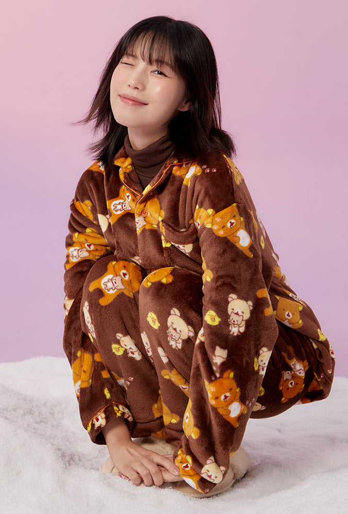 
                  
                    SPAO x Rilakkuma Sleeping Pajamas BROWN
                  
                