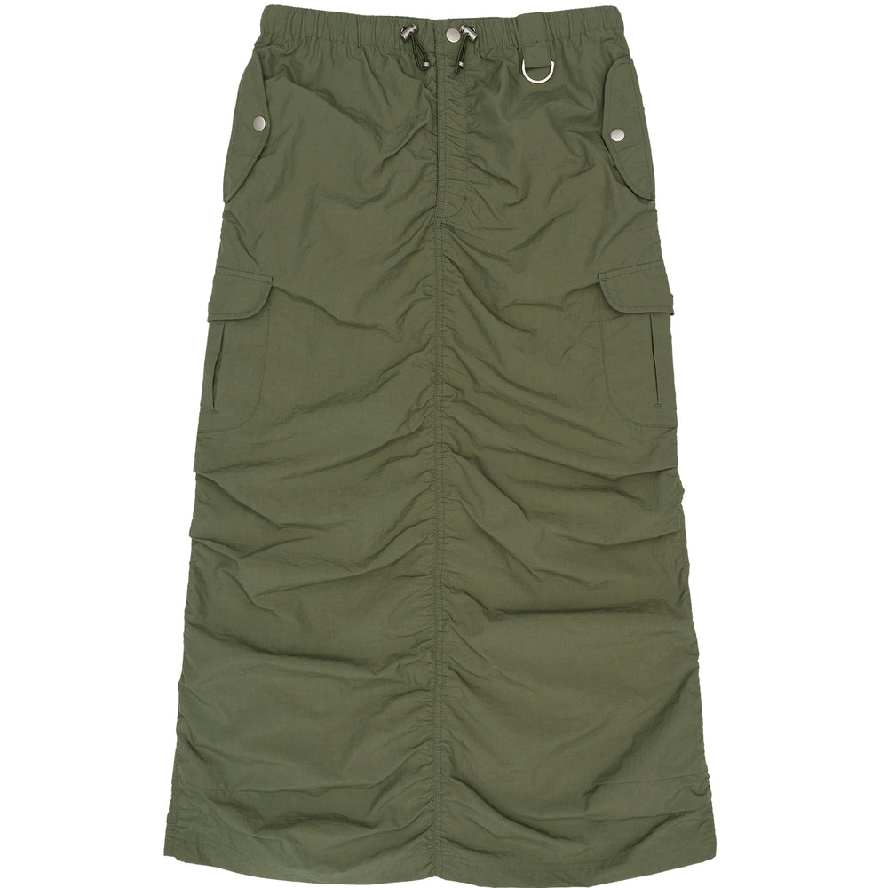 AMES TWO POCKET CARGO SKIRT KHAKI