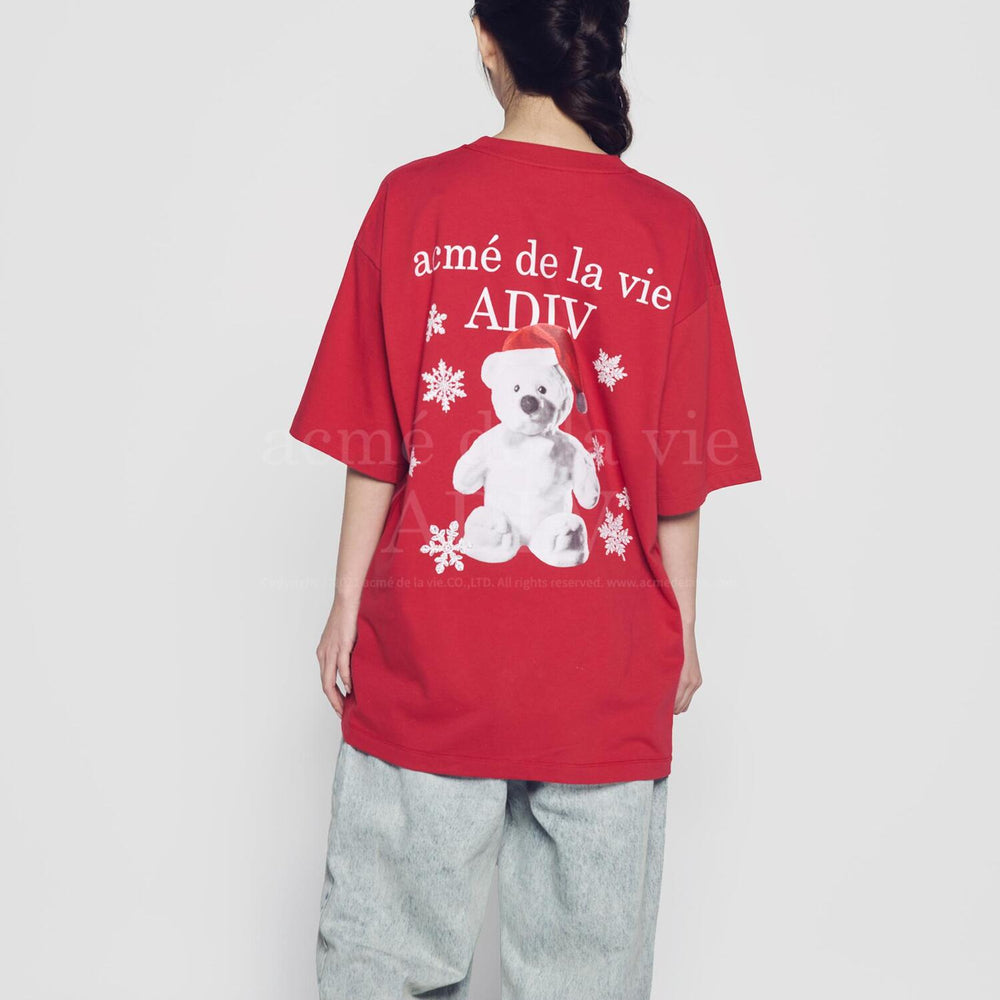 
                  
                    ADLV SNOW BEAR SHORT SLEEVE T-SHIRT DARK RED
                  
                