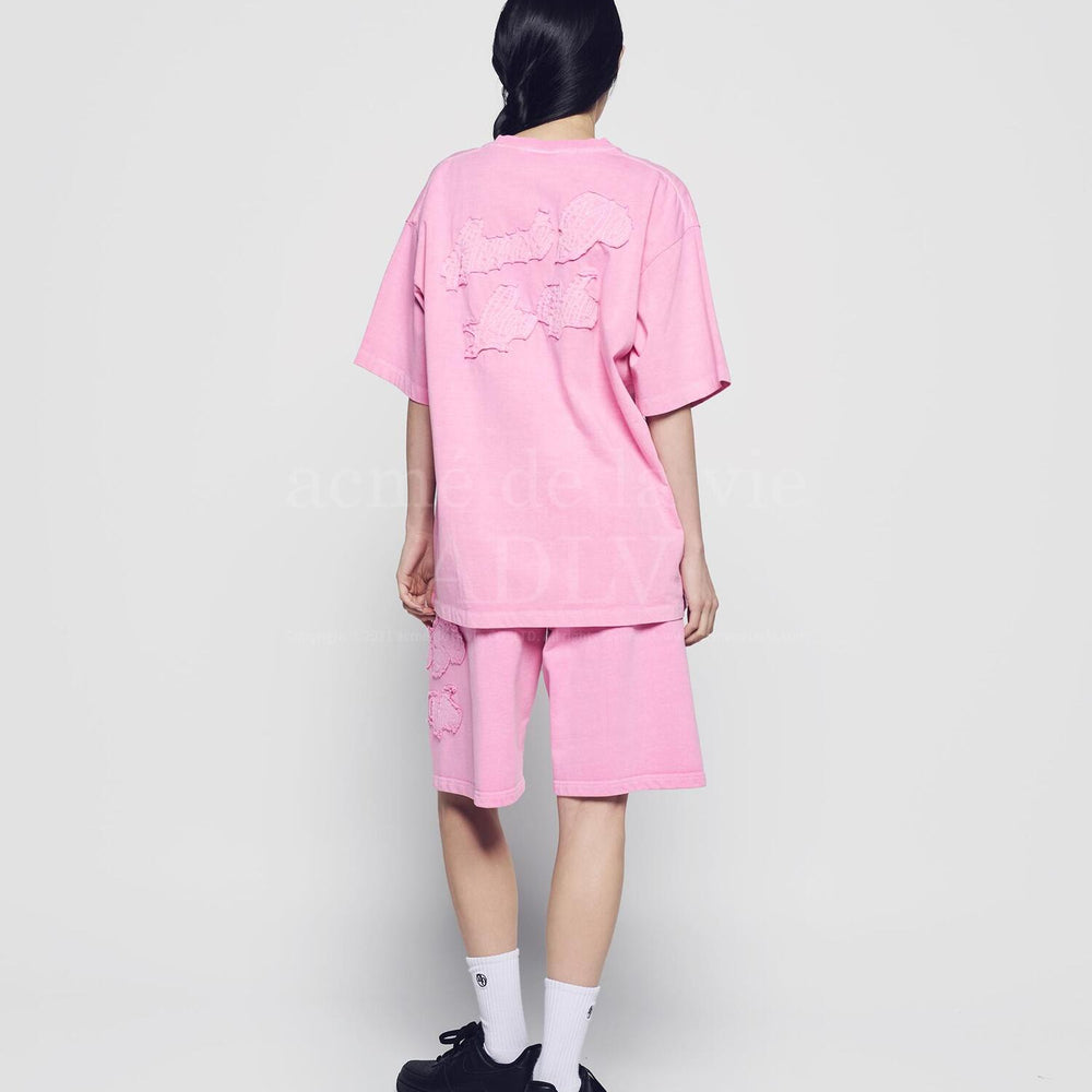 
                  
                    ADLV APPLIQUE LOGO PIGMENT SHORT SLEEVE T-SHIRT LIGHT PINK
                  
                