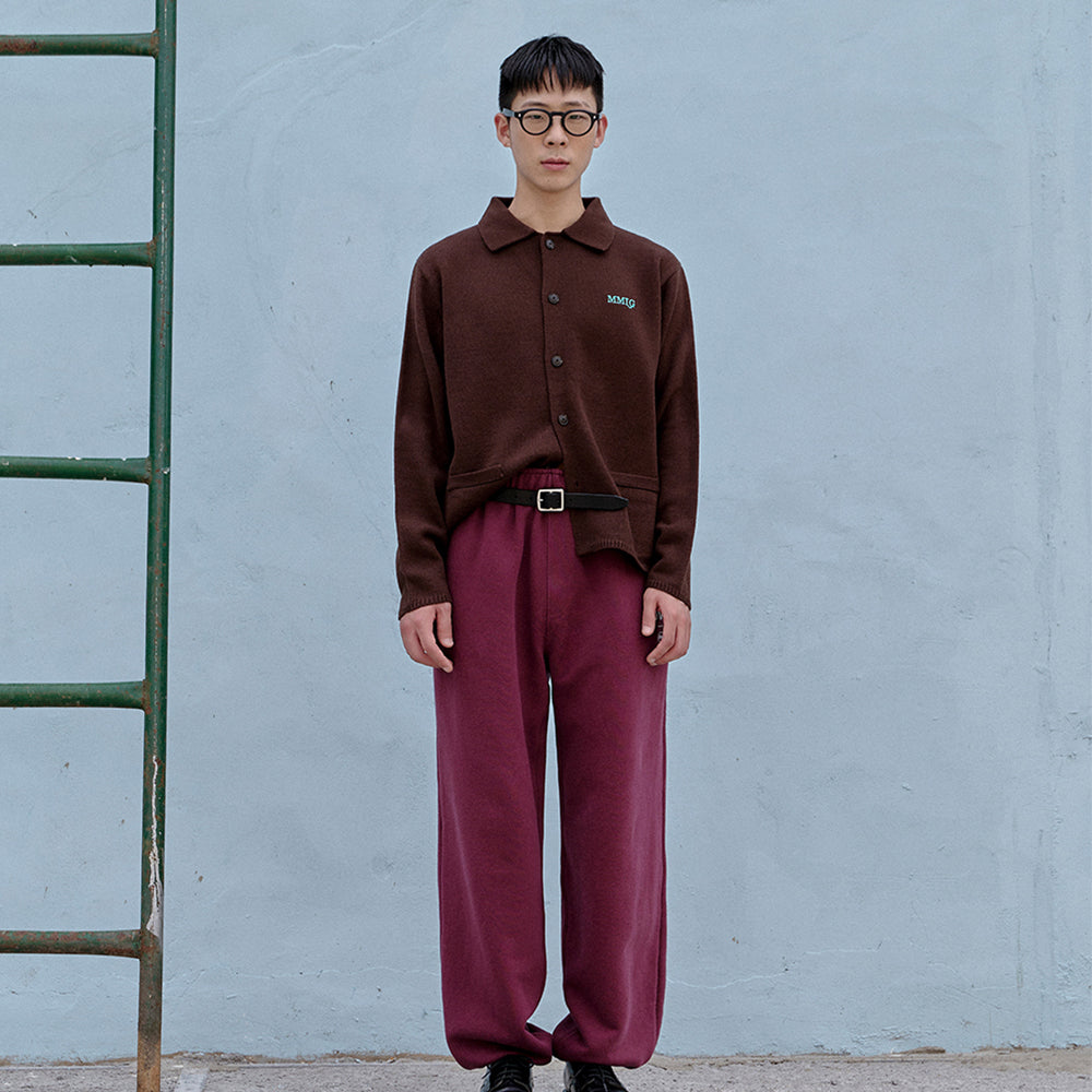 MMLG 19MG SWEAT PANTS (PLUM)