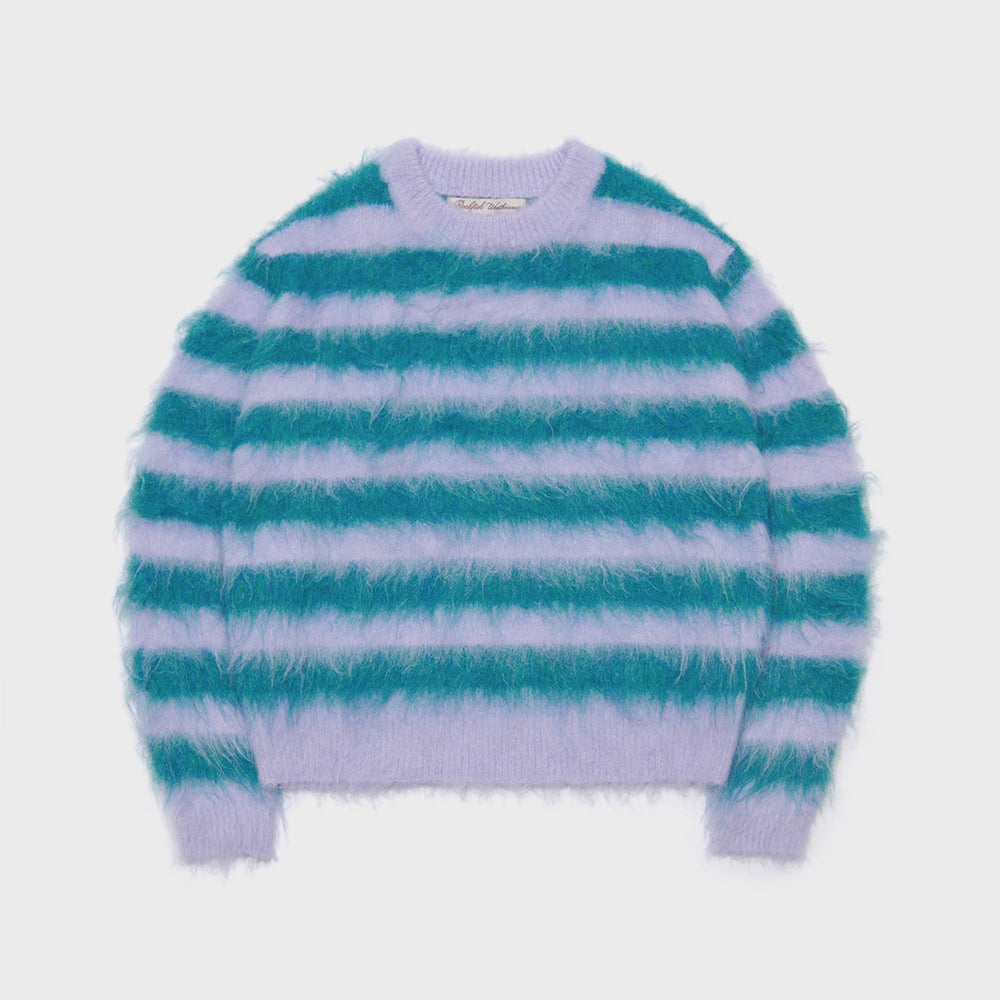 
                  
                    ROCKFISH STRIPE SHAGGY KNIT PULLOVER
                  
                