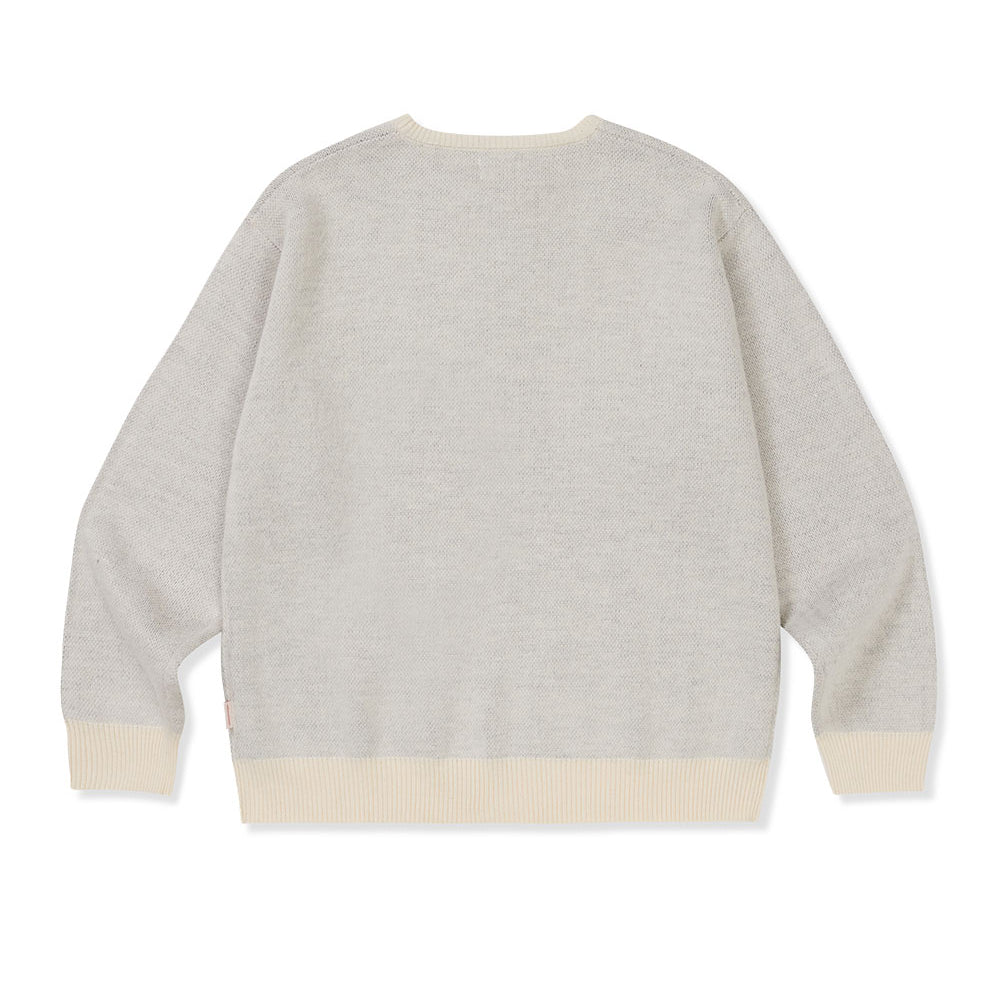 
                  
                    MMLG HOLIDAY MELGE KNIT (IVORY)
                  
                