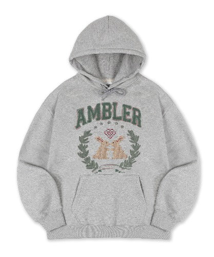 
                  
                    AMBLER Two Rabbit Embroidered Hoodie
                  
                