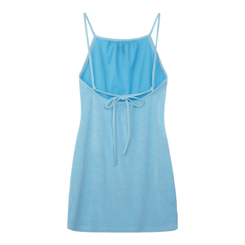 
                  
                    TERRY MINI DRESS - BLUE
                  
                