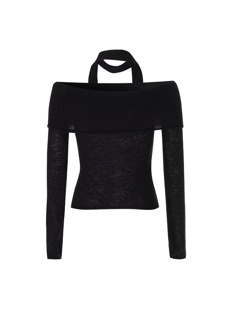 
                  
                    Petal Knit BLACK
                  
                