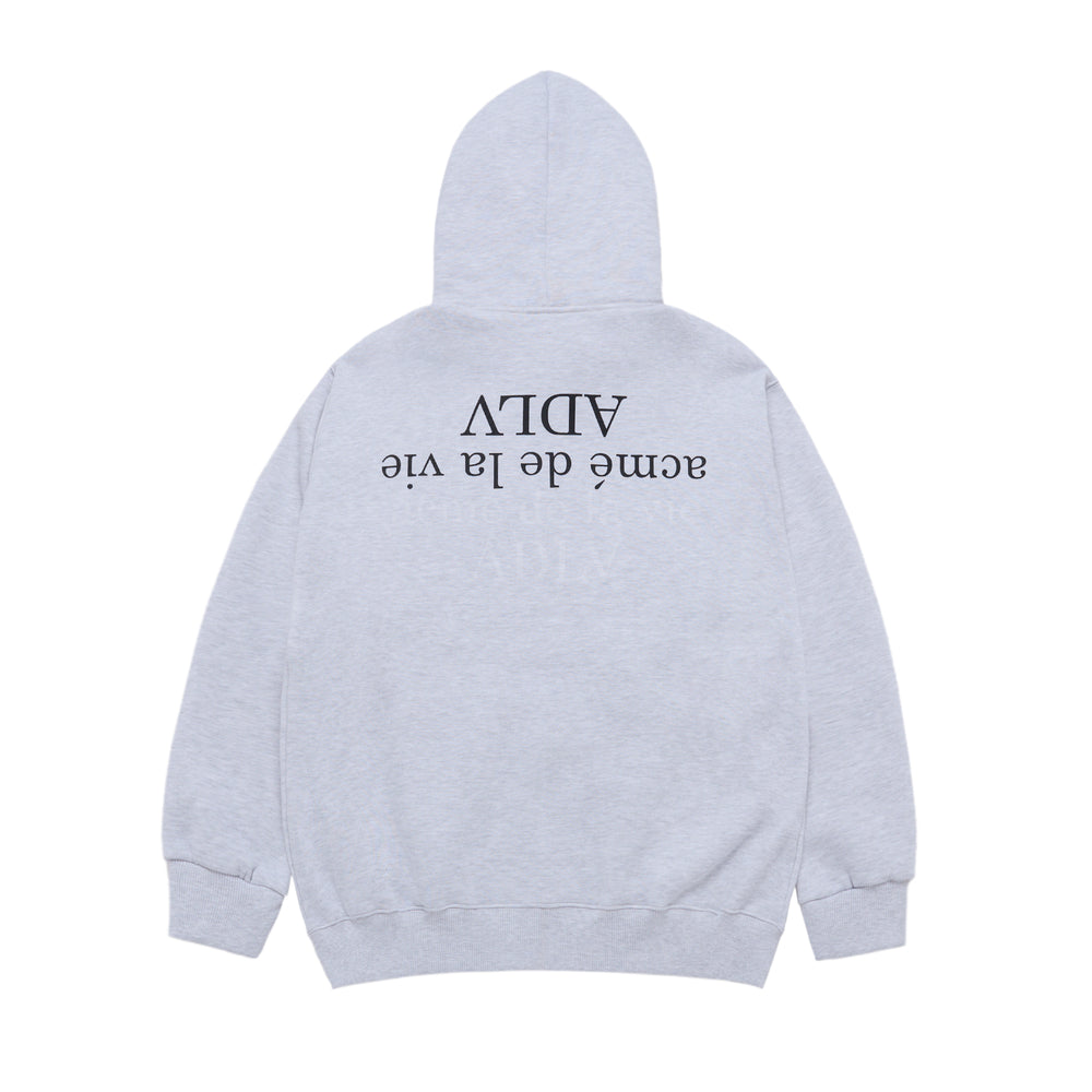 
                  
                    ADLV UPSIDE DOWN LOGO NAPPING ZURRY HOODIE ZIP UP MELANGE
                  
                