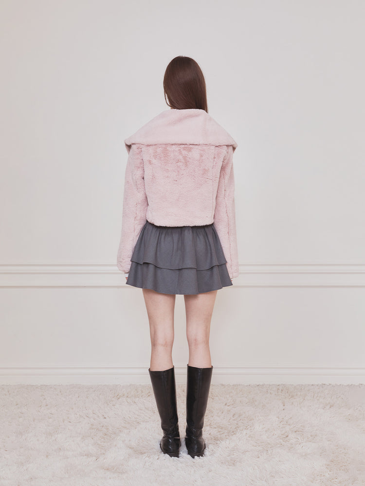 
                  
                    Bebe Sailor Fur Jacket PINK
                  
                