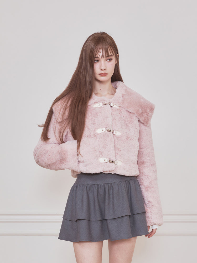 
                  
                    Bebe Sailor Fur Jacket PINK
                  
                