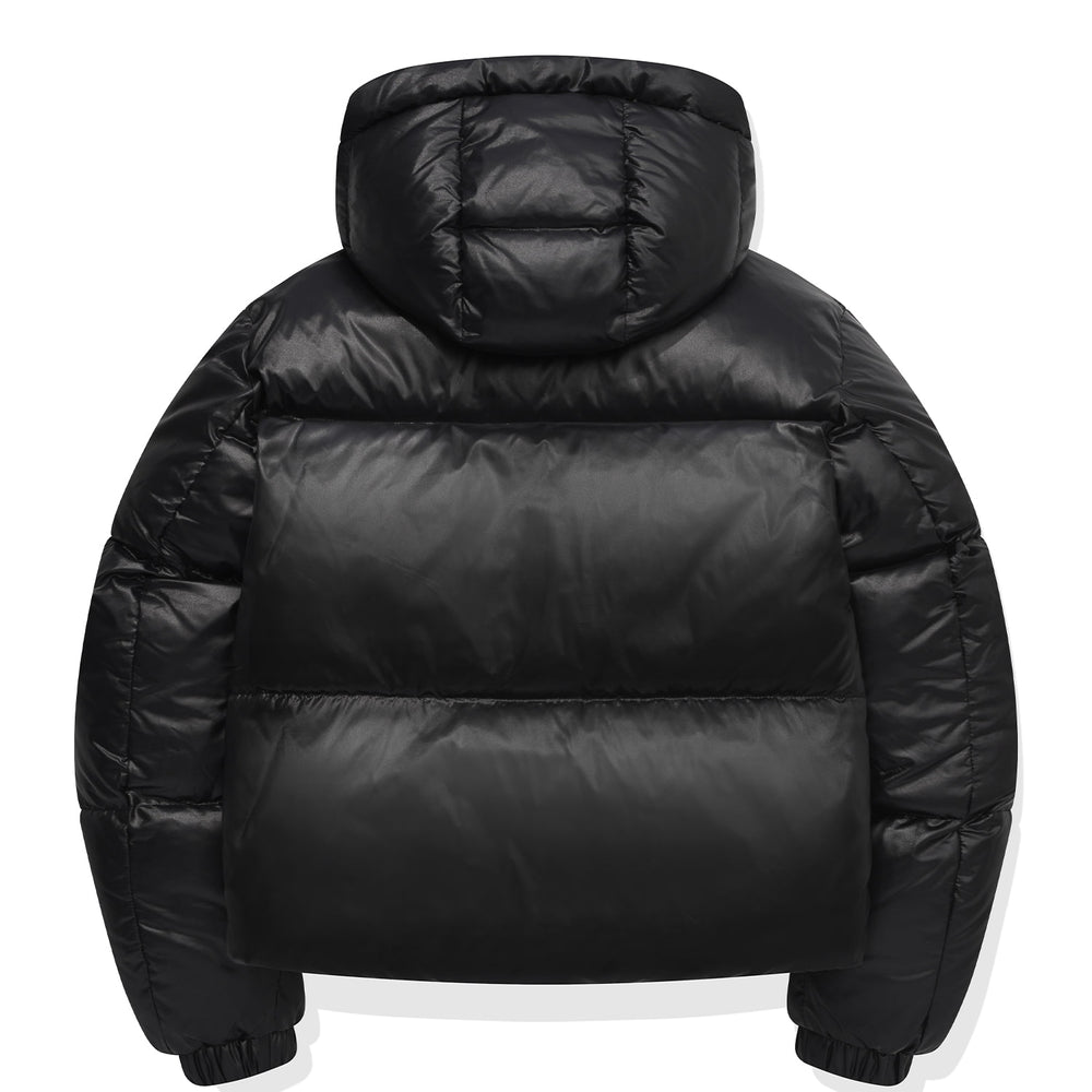 
                  
                    Glossy Short Hooded down Jacket Black
                  
                