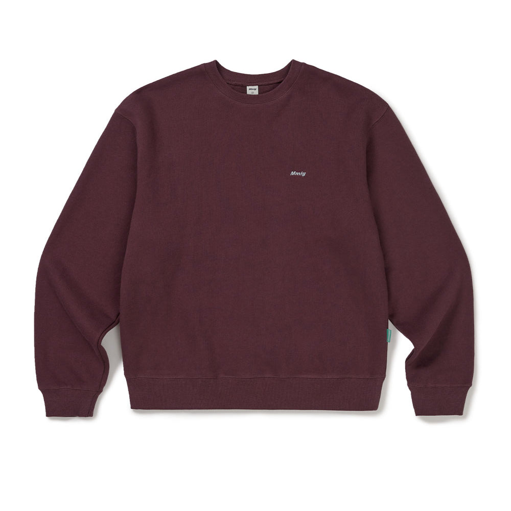 MMLG SMALL ONLY MG SWEAT (PLUM)