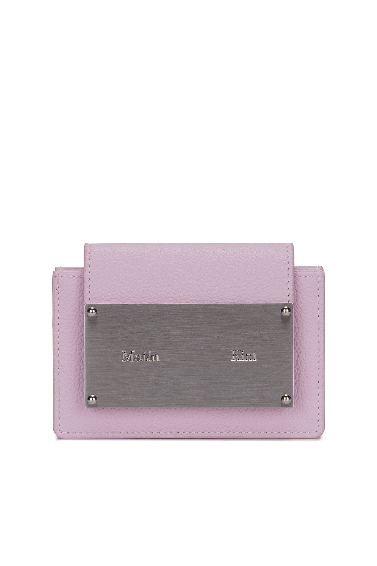 MATIN KIM ACCORDION WALLET IN LIGHT VIOLET