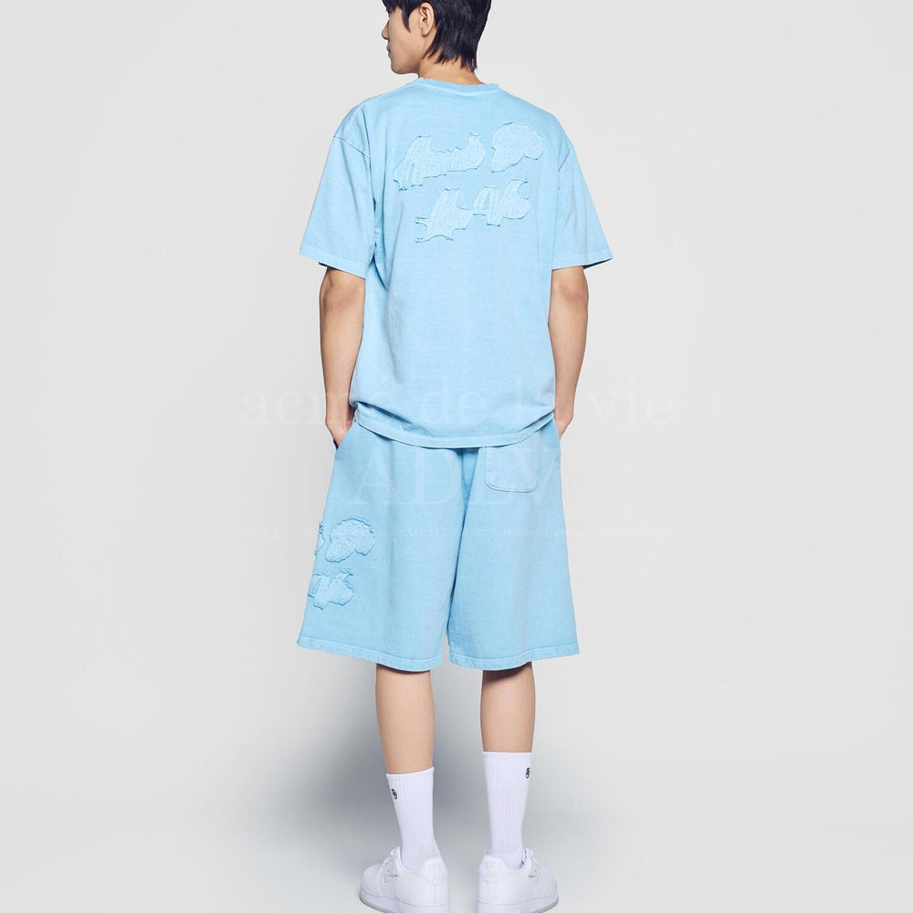 
                  
                    ADLV APPLIQUE LOGO PIGMENT SHORT SLEEVE T-SHIRT LIGHT BLUE
                  
                