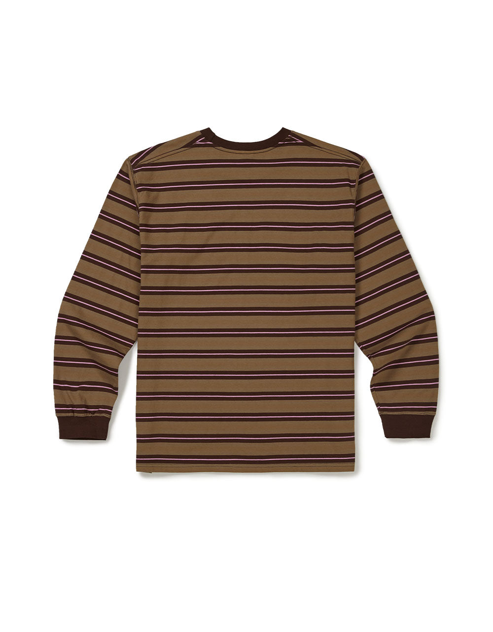 MMLG MCA STRIPE LSV-T (BROWN)