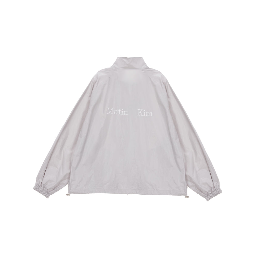 
                  
                    MATIN KIM LOGO COATING JUMPER IN GREY
                  
                