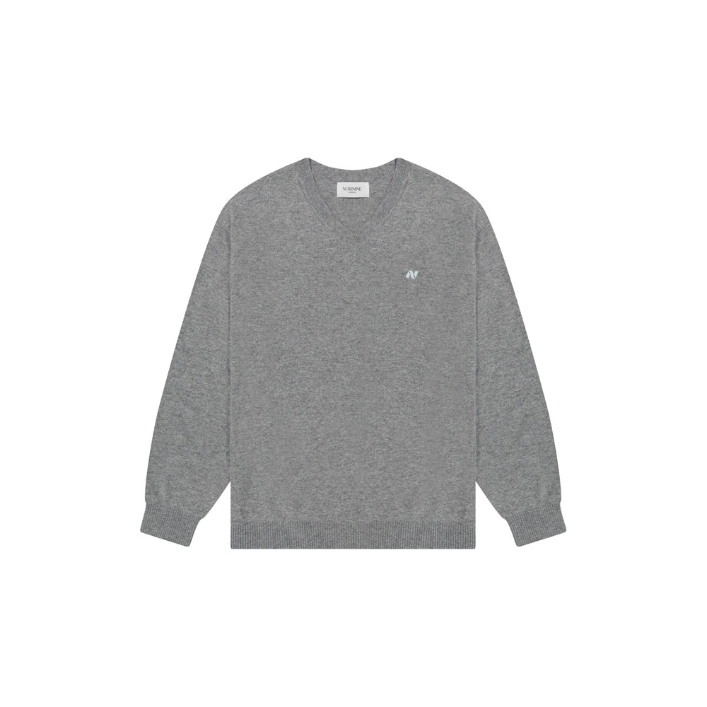 
                  
                    NOIRNINE UNISEX N V-Neck Knit GREY
                  
                