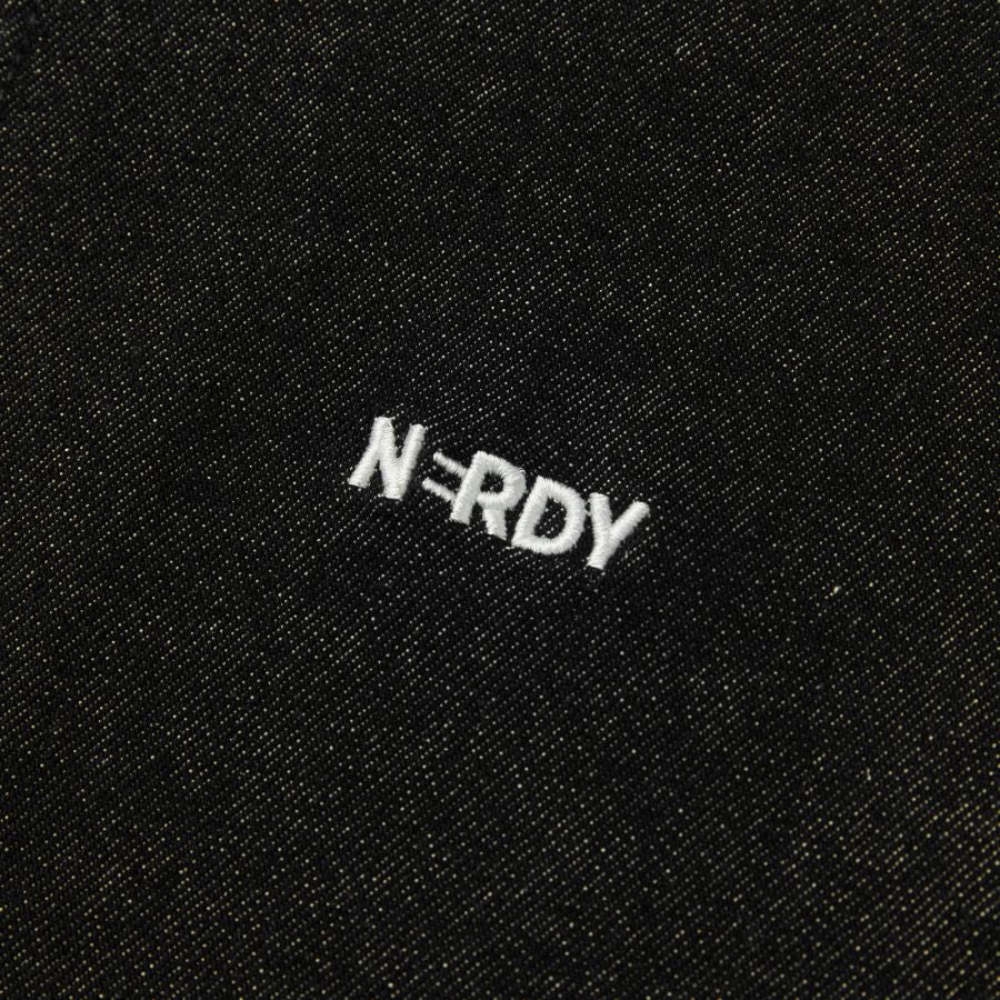 
                  
                    NERDY Denim Hoodie Track Top Black
                  
                