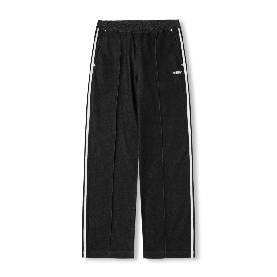 NERDY Denim Track Pants Black