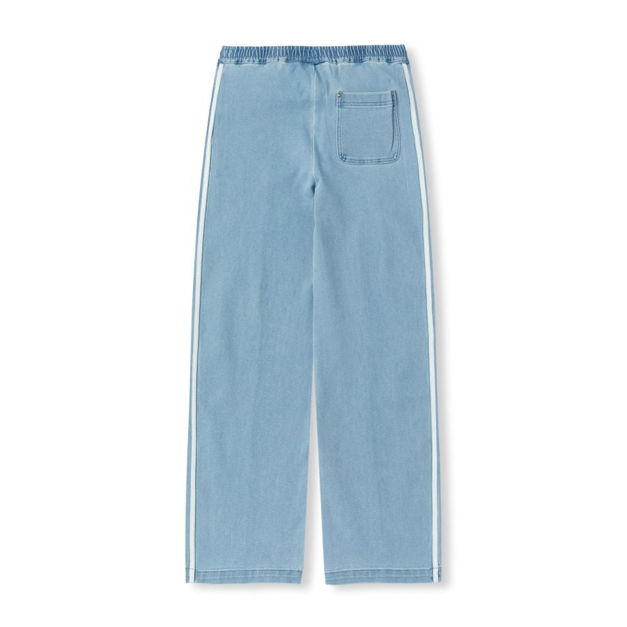 NERDY Denim Track Pants Light Blue