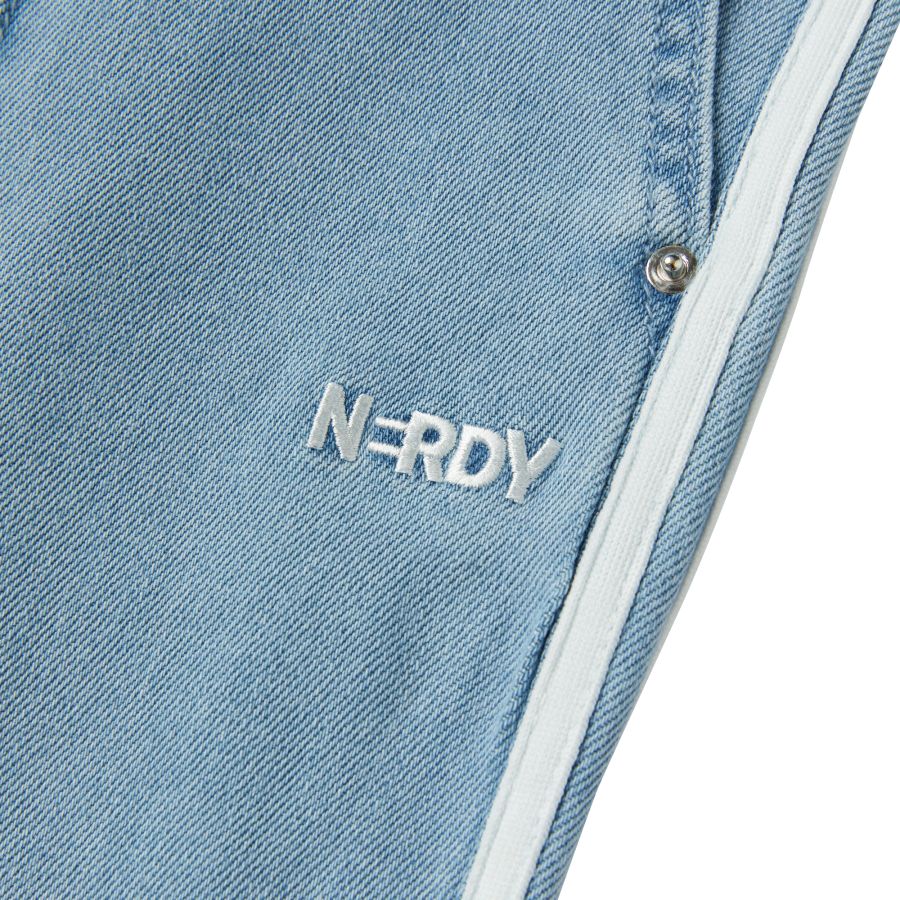 
                  
                    NERDY Denim Track Pants Light Blue
                  
                