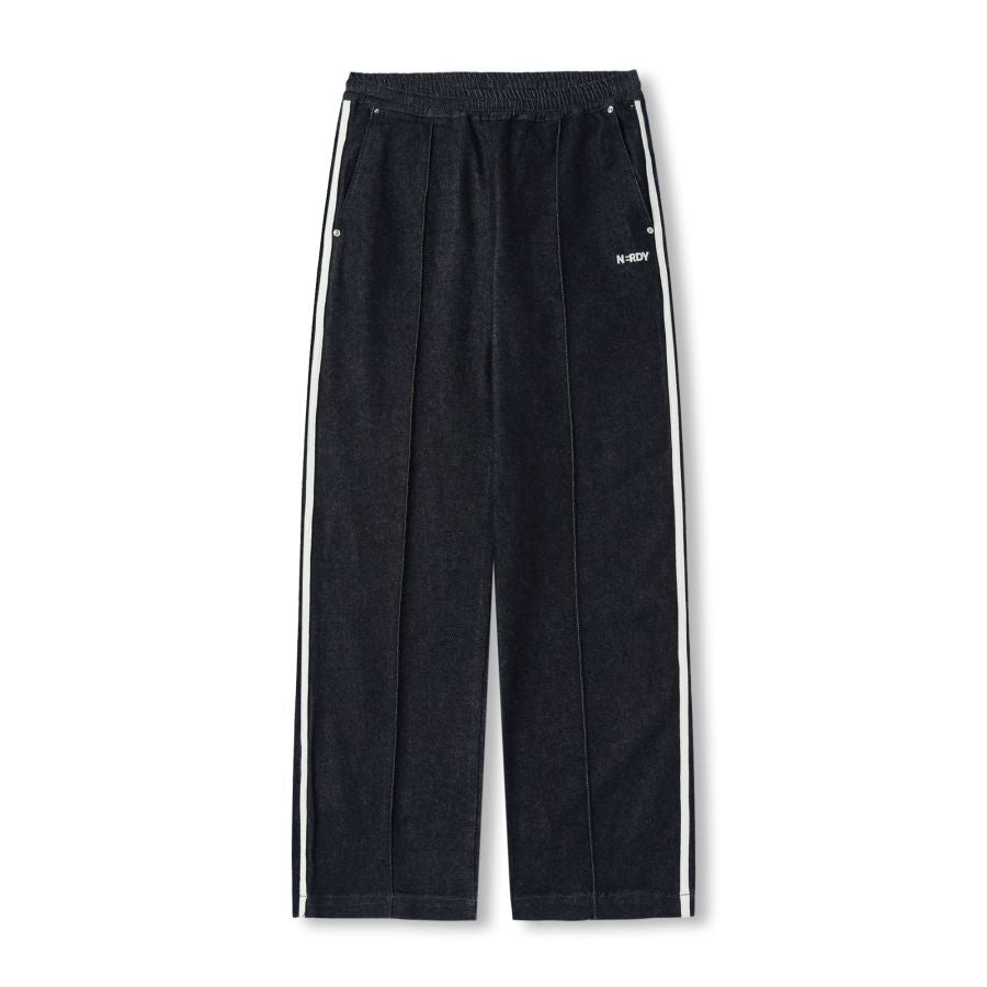 NERDY Denim Track Pants Navy