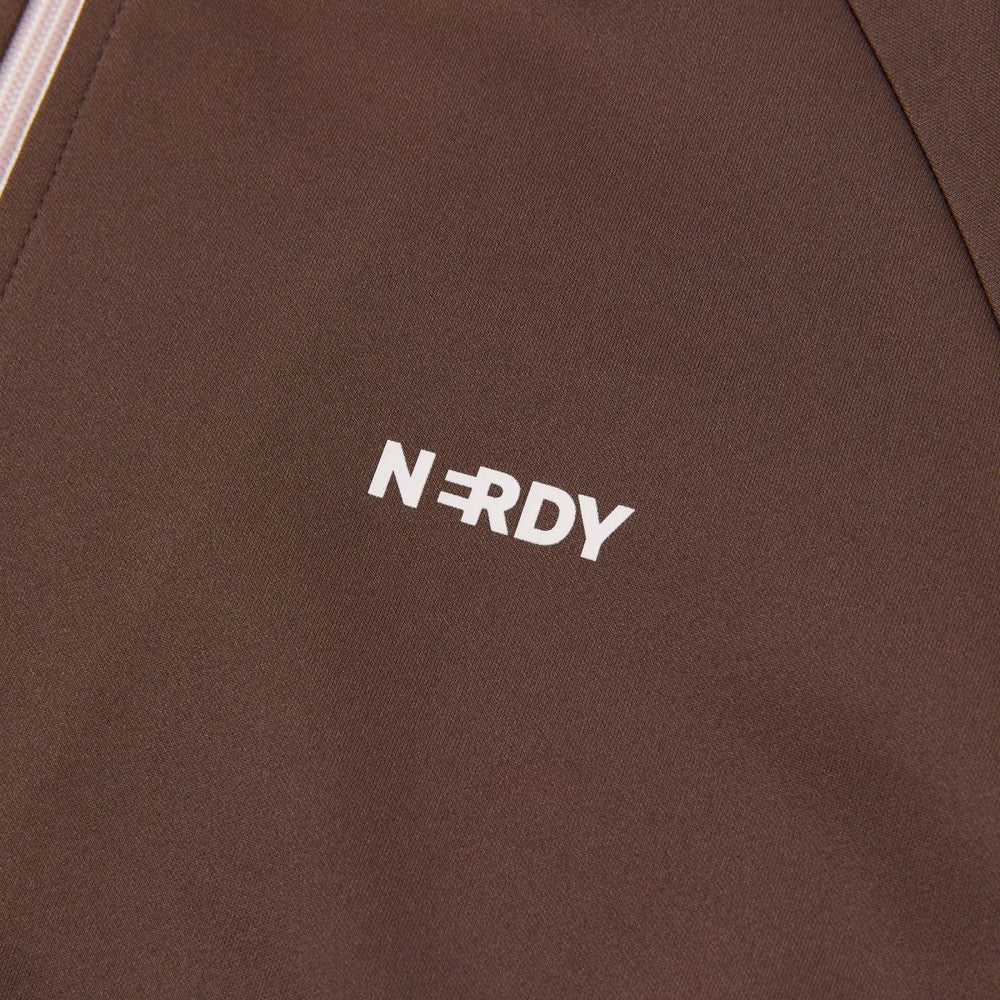 
                  
                    NERDY Ribbon Track Top Brown
                  
                