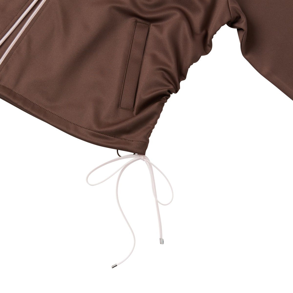 
                  
                    NERDY Ribbon Track Top Brown
                  
                