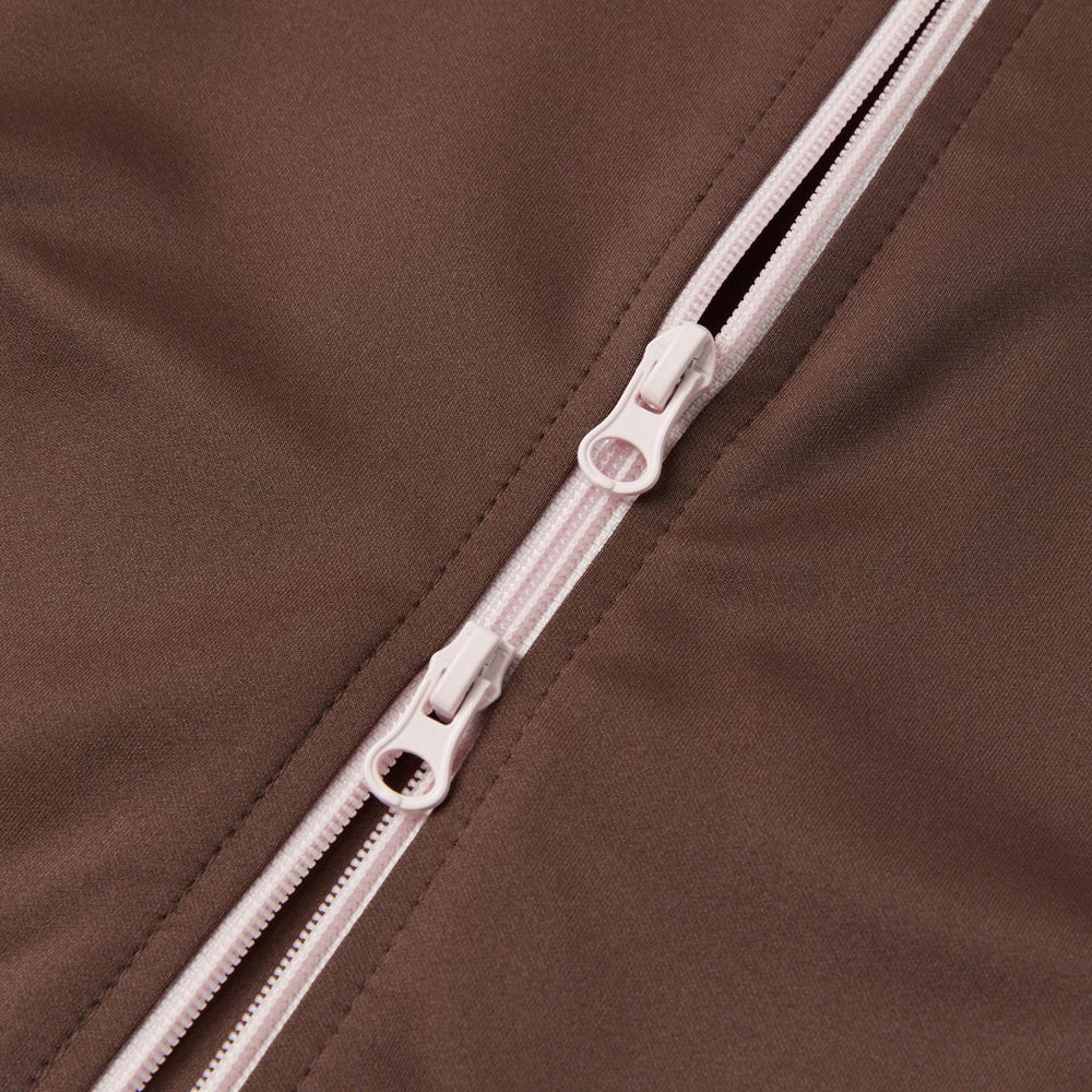 
                  
                    NERDY Ribbon Track Top Brown
                  
                