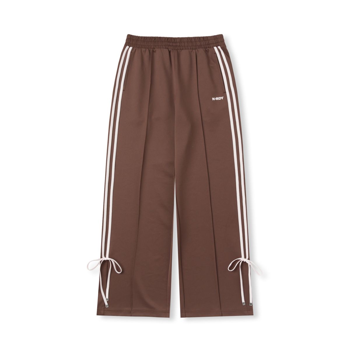 NERDY Ribbon Track Pants Brown