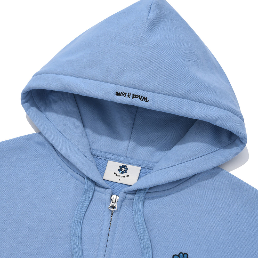 
                  
                    Flory Wappen Crop Hoodie Blue
                  
                