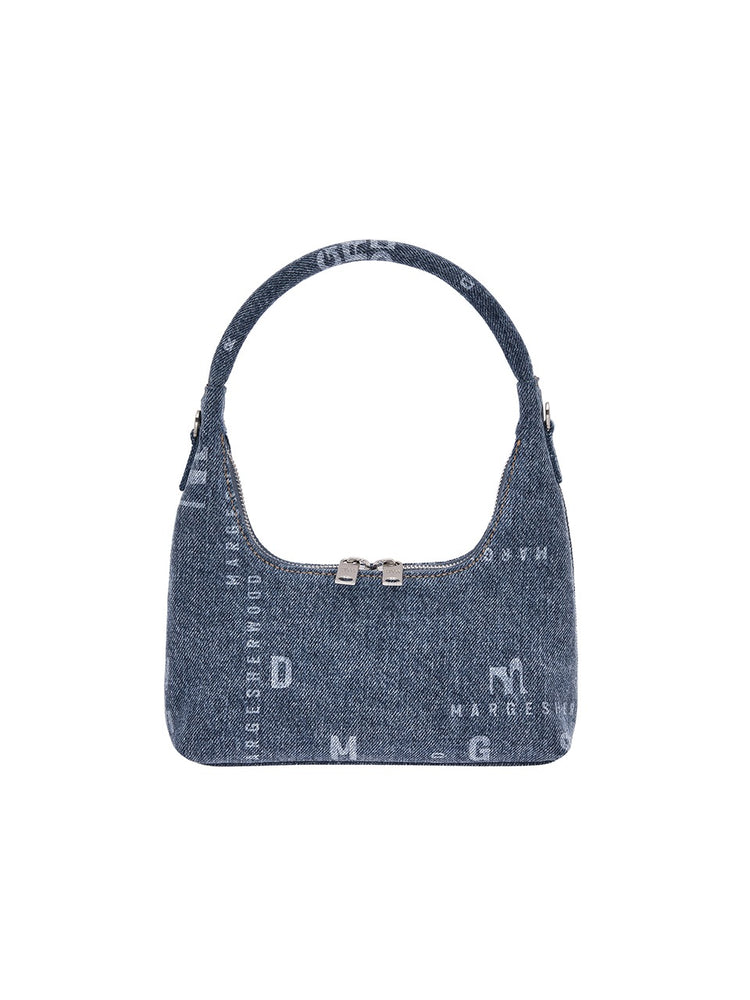 MARGESHERWOOD HOBO MINI+STRAP_denim