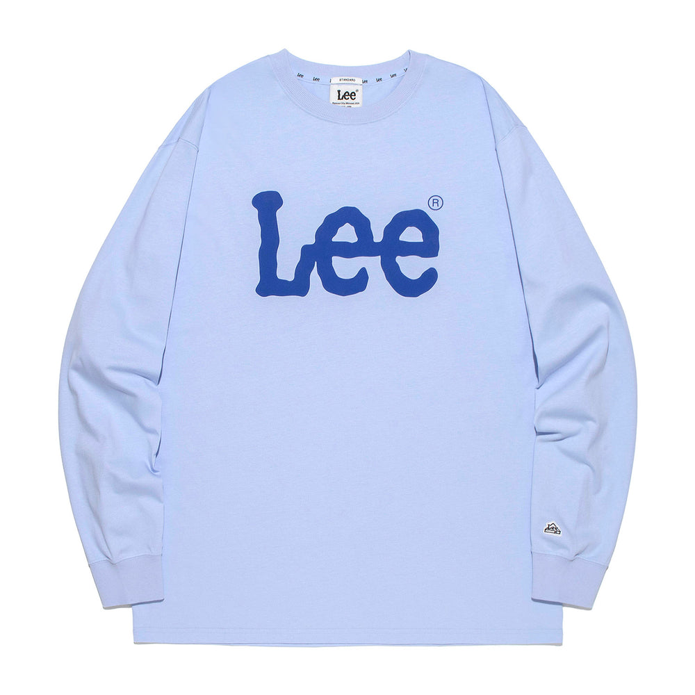 LEE Big Twitch Long Sleeve T-Shirt Light Blue